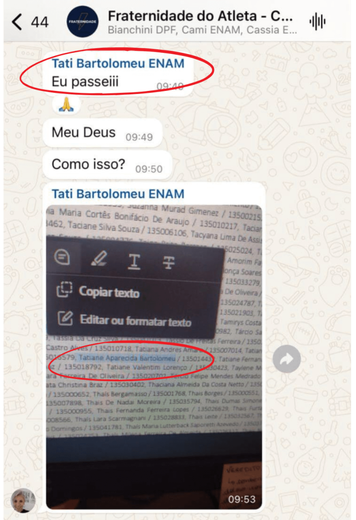 Depoimento Tatiane Bartolomeu 2 - ENAM - hachurado