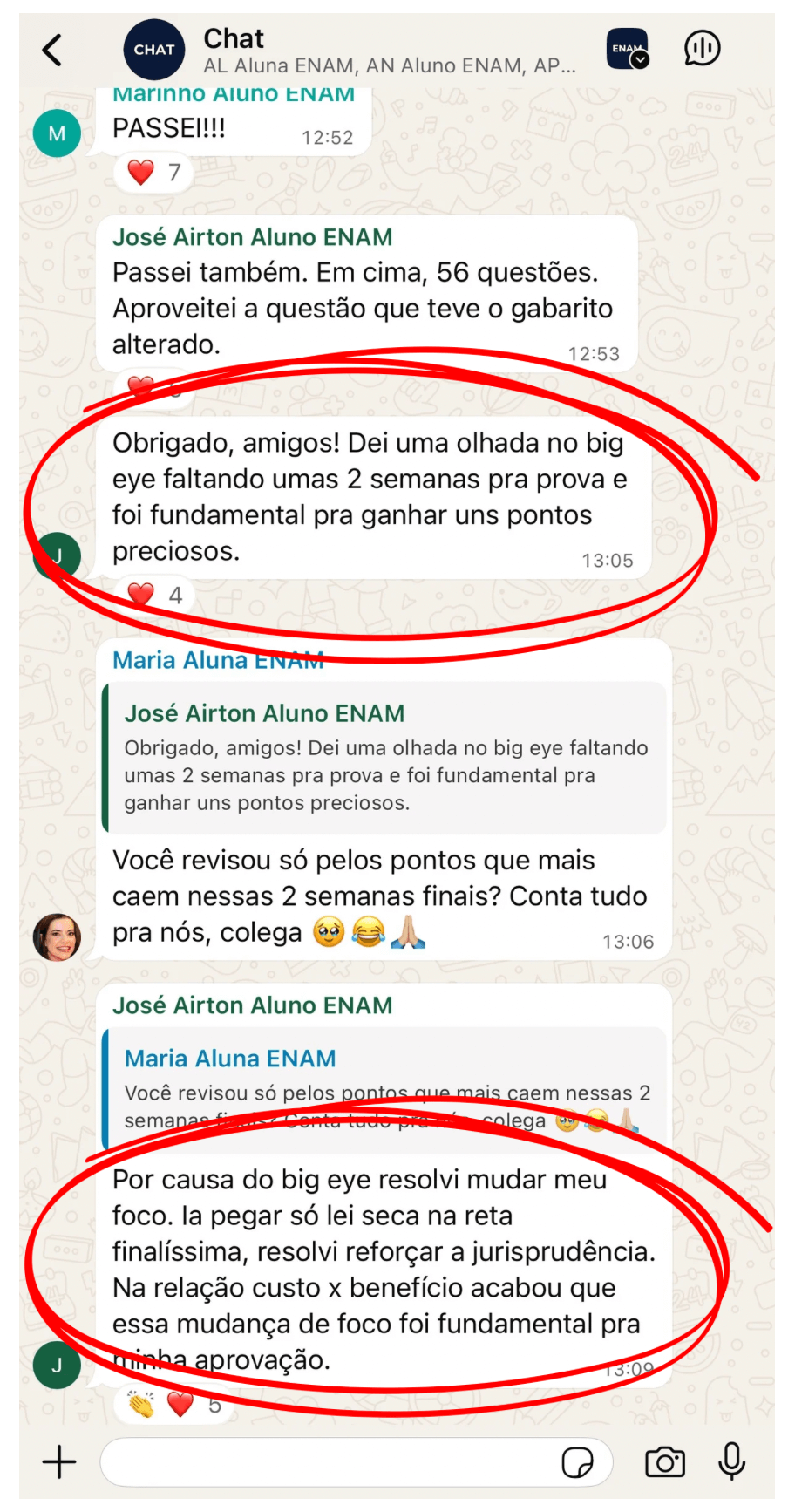Depoimento José Airton Kit Aprovação ENAM parte 2