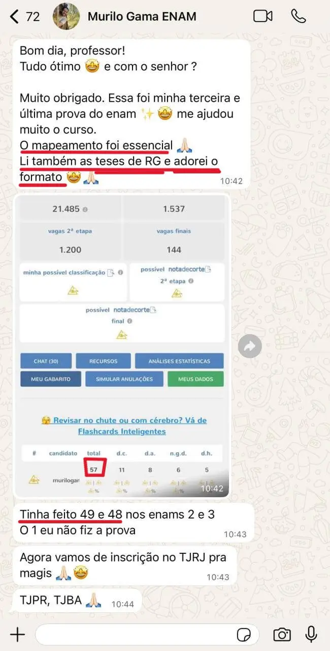 Depoimento Murilo Gama - ENAM 4