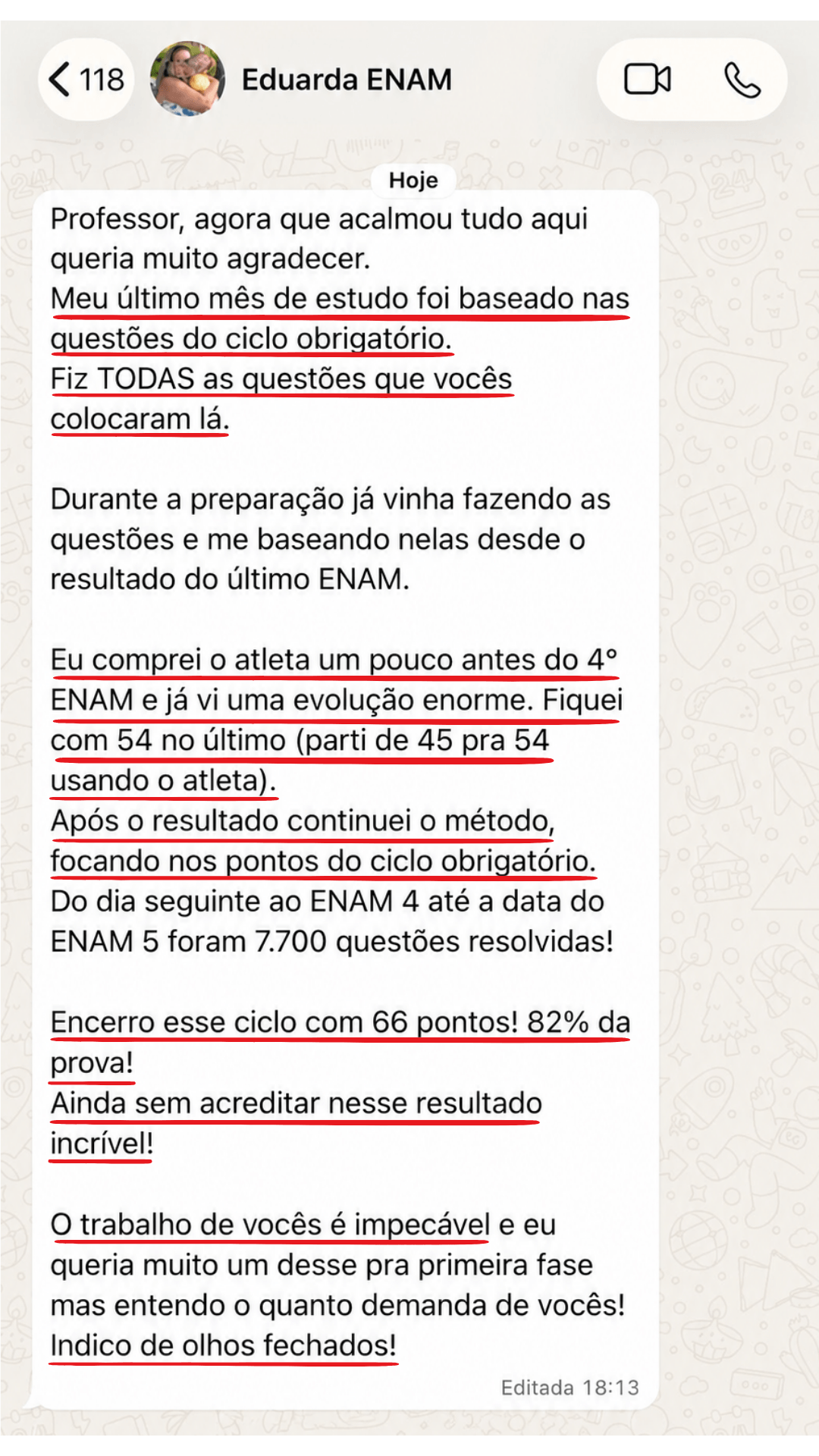 Depoimento Eduarda Iozzi ENAM 5