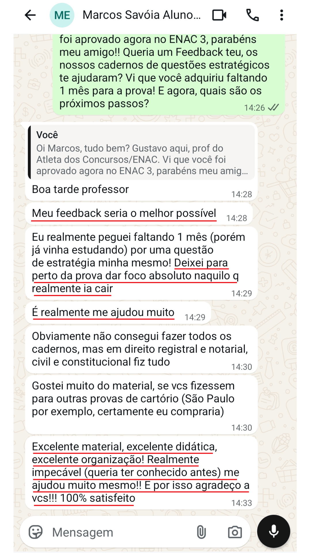 Depoimento Marcos Savoia - ENAC