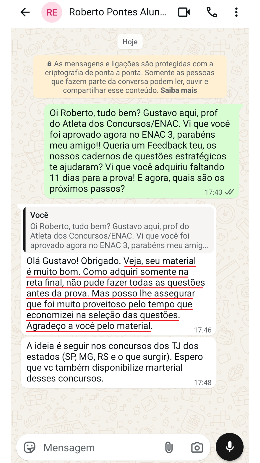 Depoimento Roberto Pontes - ENAC