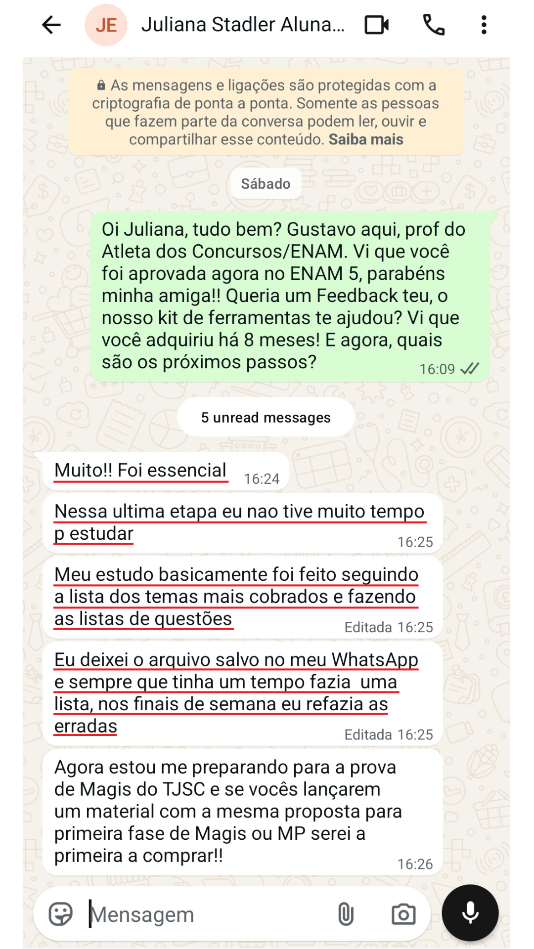 Depoimento Juliana Stadler