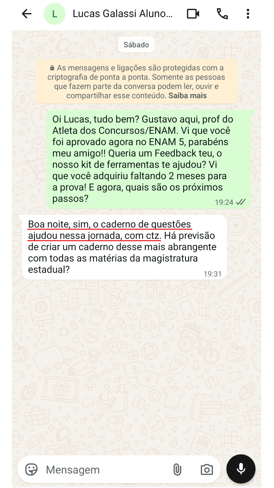 Depoimento Lucas Galassi
