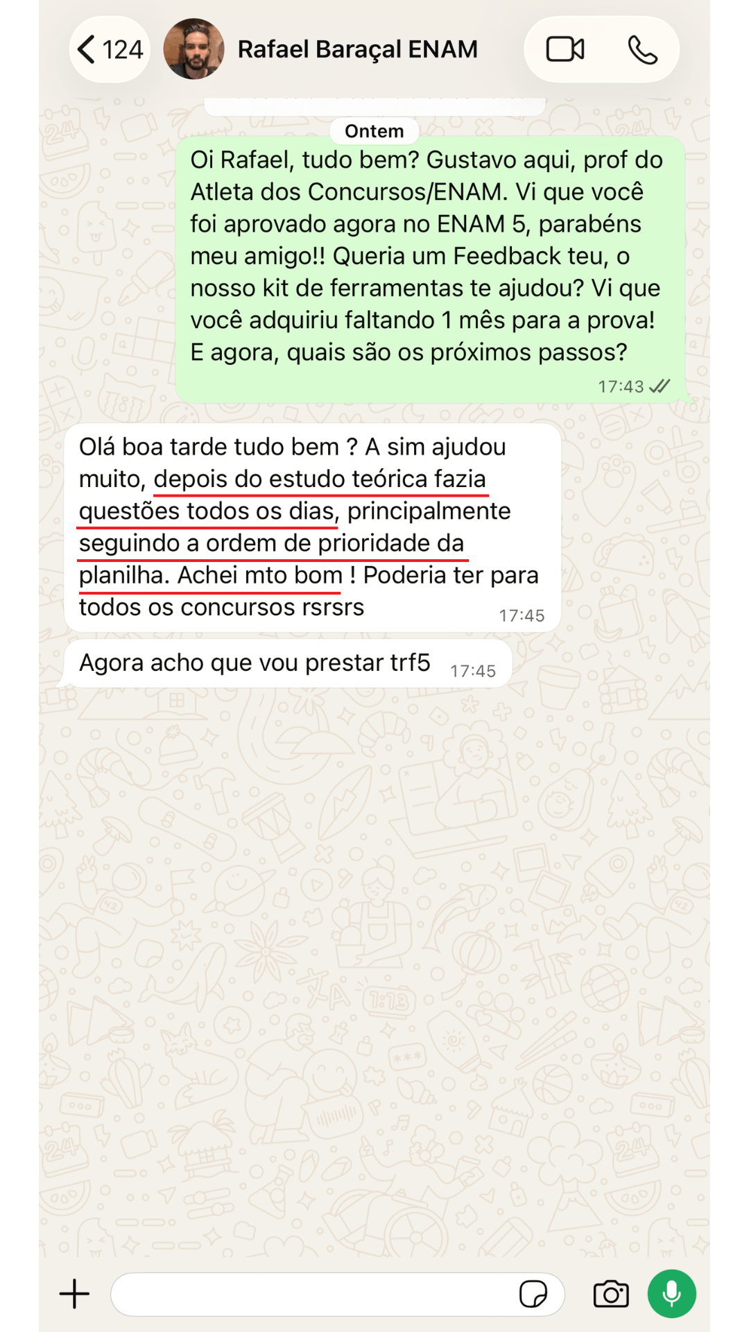 Depoimento Rafael Baracal